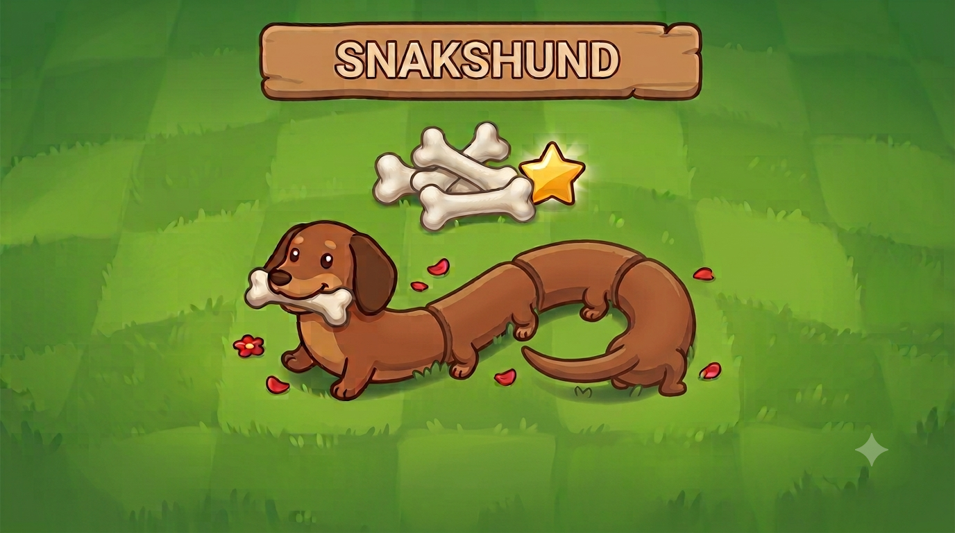 Mockup joc Snakshund